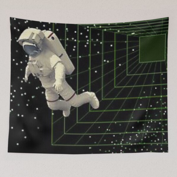 Aperçu de l'œuvre Oeuvre de conception graphique numérique abstrait Spaceman créée et vendue par NellVerde.