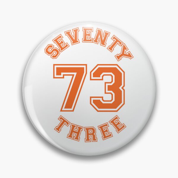 Item preview, The best number is 73 Collegiate Font Design designed and sold by FuddalanDesigns.