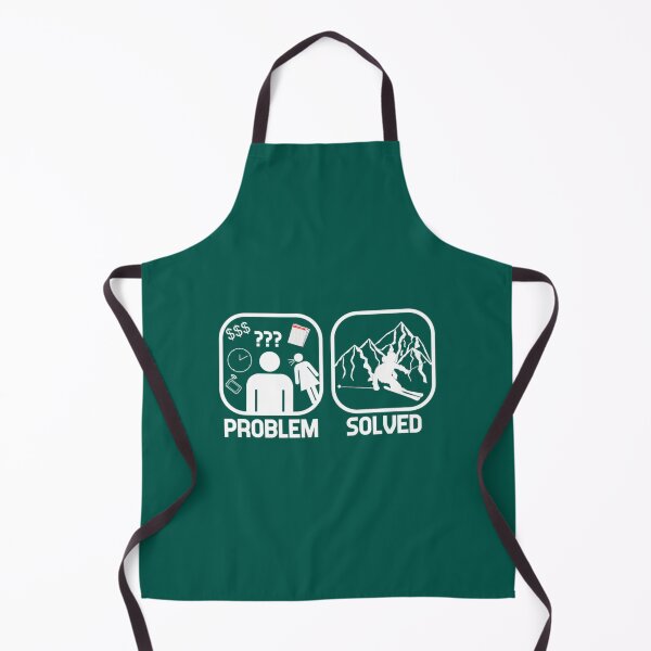 Item preview, Problem Solved Go Skiing   designed and sold by SiennaGemma.
