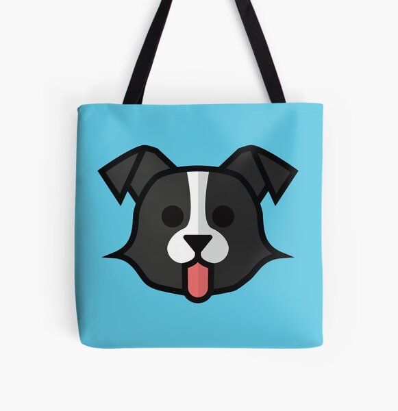 Border Collie All Over Print Tote Bag
