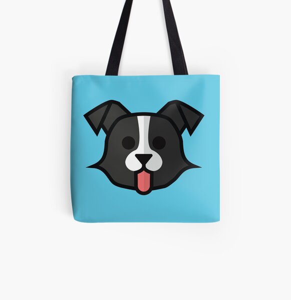 Border Collie All Over Print Tote Bag