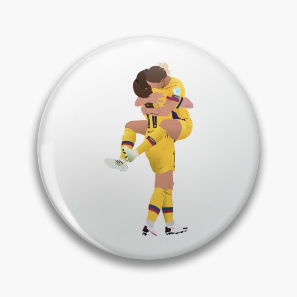 Item preview, alexia putellas and mapi leon hug   designed and sold by ALTASPORT.