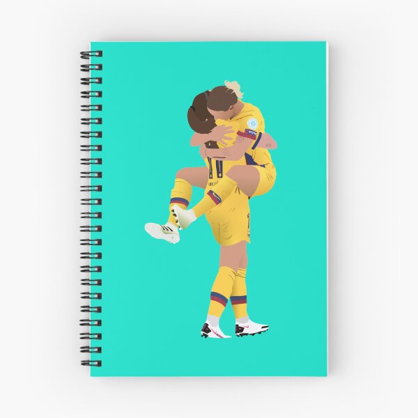 Item preview, alexia putellas and mapi leon hug   designed and sold by ALTASPORT.