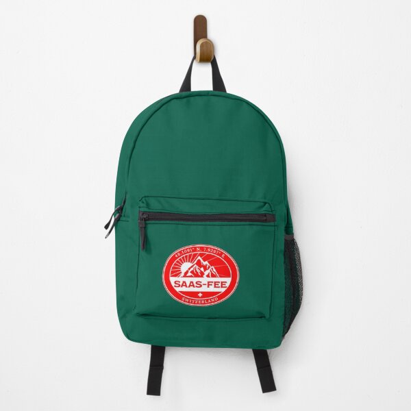 Item preview, Saas-Fee, Switzerland. Outdoor Seal with Coordinates _amp_ Swiss Flag designed and sold by SiennaGemma.