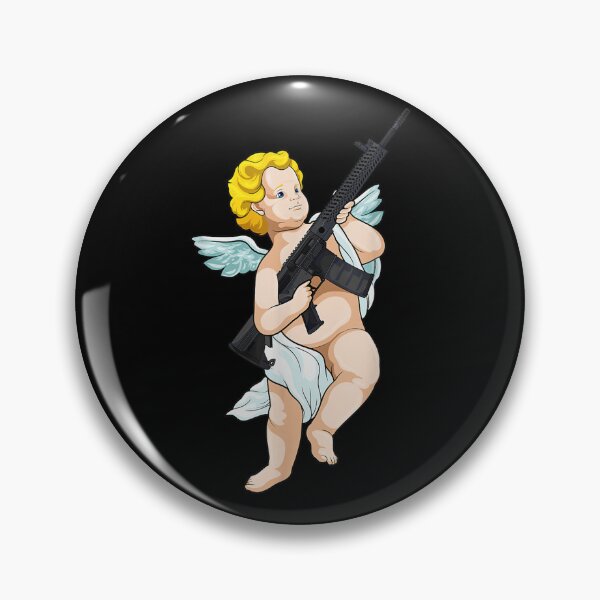 Item preview, Love Cupid Angel With Gun Eros Renaissance Love God  designed and sold by vergiebee.