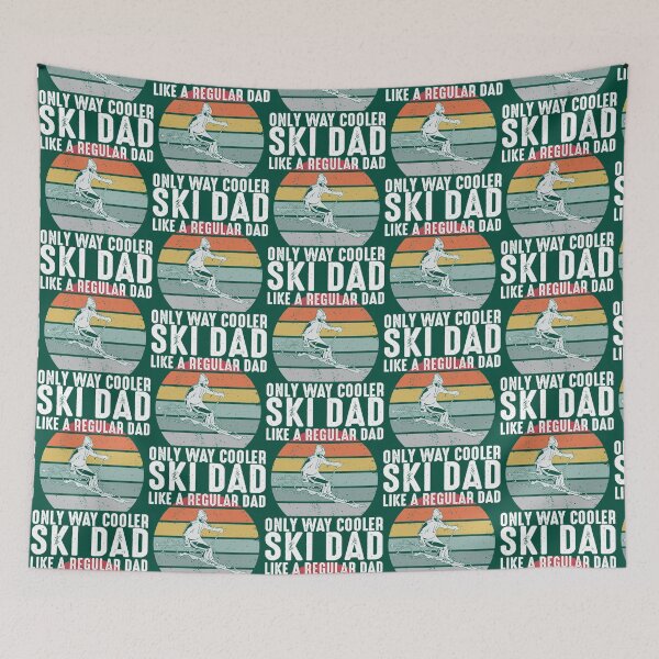 Item preview, Ski Dad Like A Regular Dad Only Way Cooler Skiing   designed and sold by SiennaGemma.