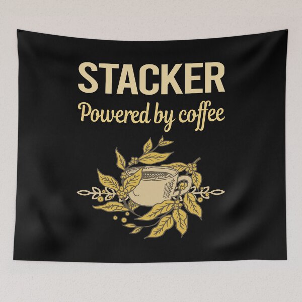 Item preview, Powered By Coffee Stacker designed and sold by cossinulsesj.