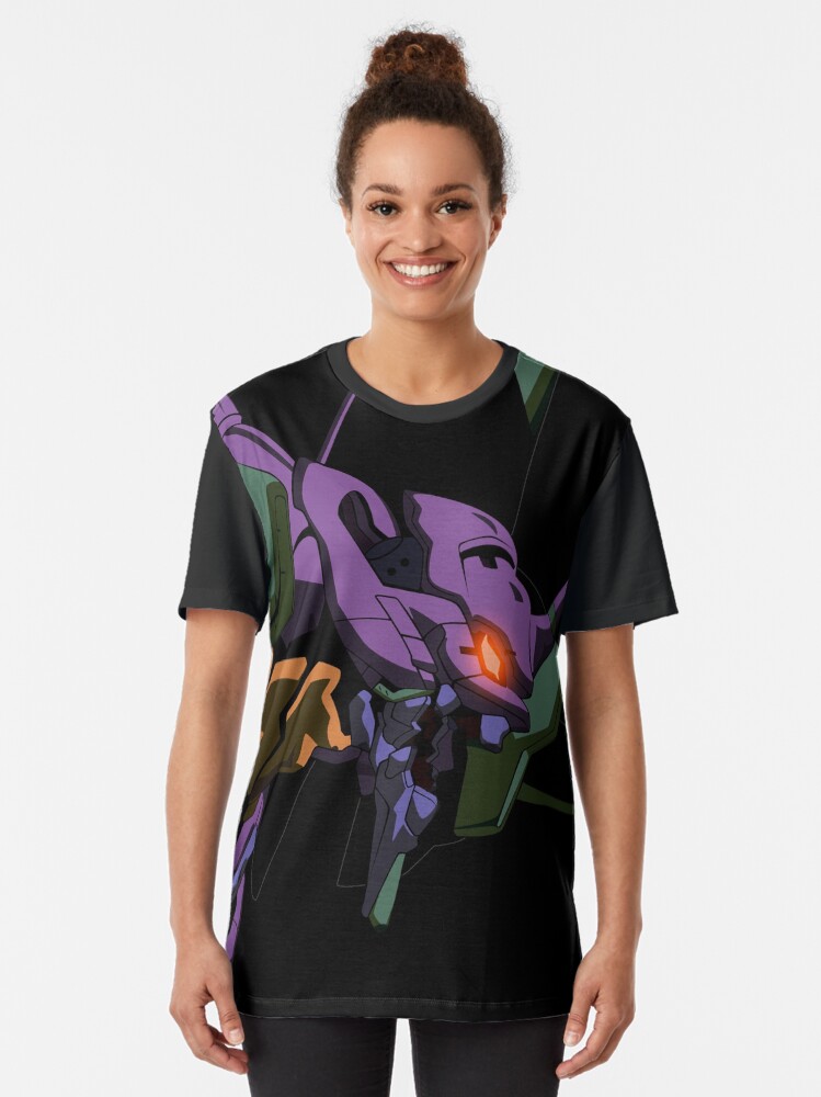 neon genesis evangelion graphic tee