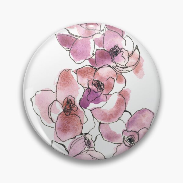 Item preview, Cymbidium Watercolor Orchids designed and sold by Handwritten Aloha.