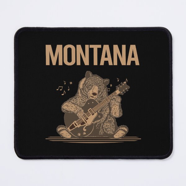 Item preview, Bear With Guitar Montana designed and sold by hurseslossb.