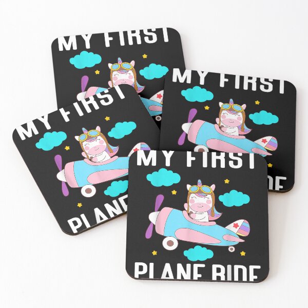 Item preview, First Time Flying My First Airplane Ride Boys Girls  designed and sold by aumarian.