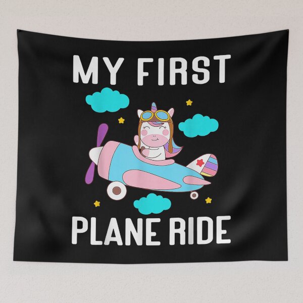 Item preview, First Time Flying My First Airplane Ride Boys Girls  designed and sold by aumarian.
