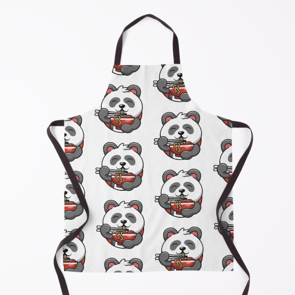 Item preview, panda eat noodle designed and sold by noorshine.