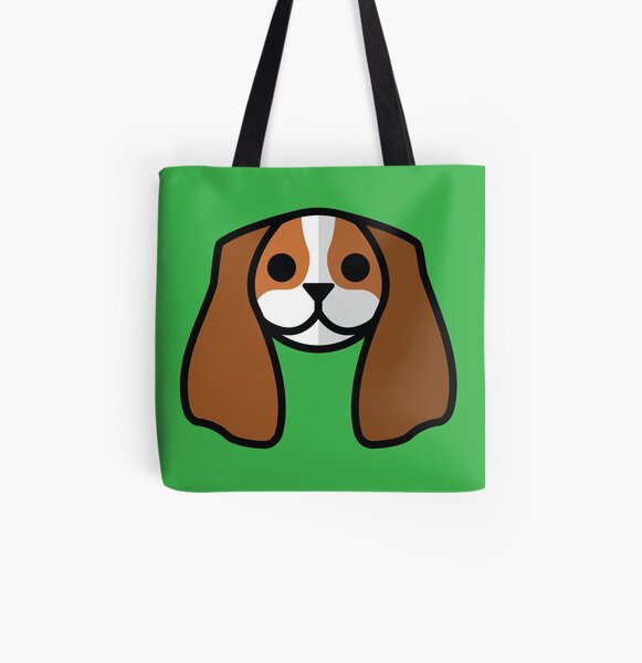 Cavalier King Charles Spaniel All Over Print Tote Bag