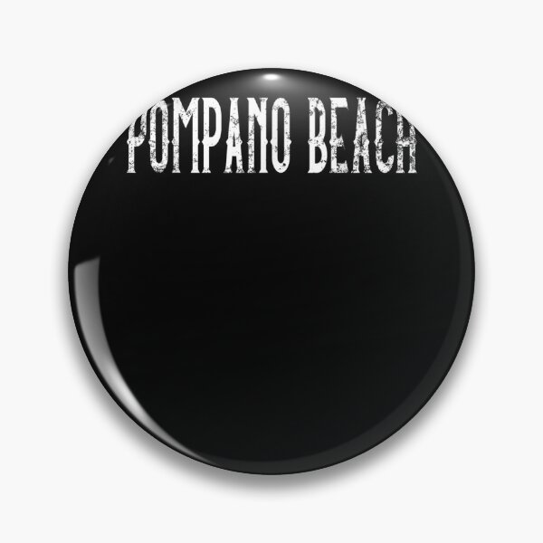 Item preview, Pompano Beach Vintage White Script Apparel  designed and sold by vergiebee.