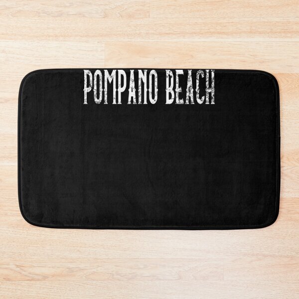 Item preview, Pompano Beach Vintage White Script Apparel  designed and sold by vergiebee.