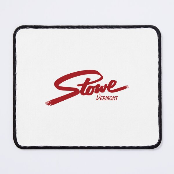 Item preview, SKIING STOWE VERMONT SKI MOUNTAINS SNOWBOARD TYPOGRAPHY   designed and sold by SiennaGemma.