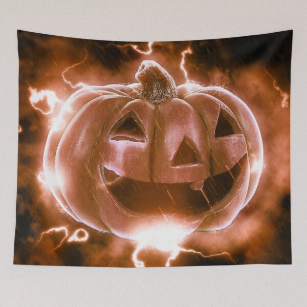 Item preview, Electric Pumpkin designed and sold by TotallyRetroArt.