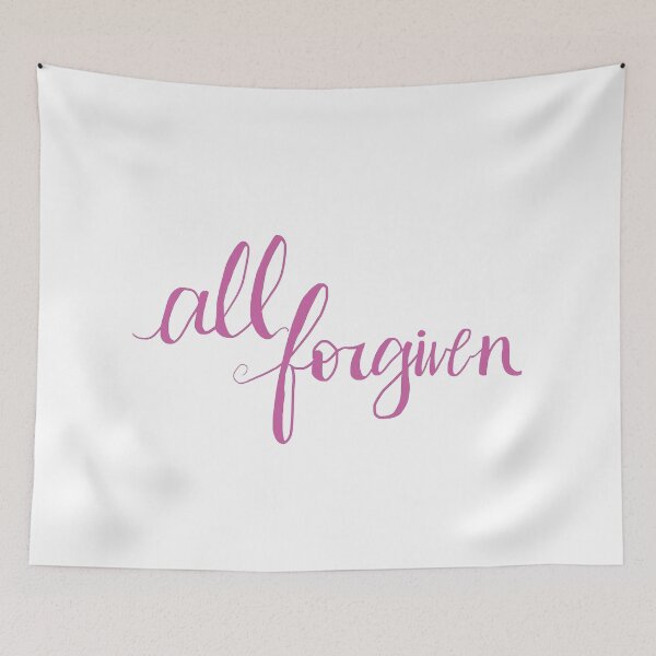 Item preview, All Forgiven Pink Design designed and sold by k-athompson.