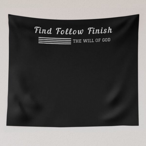 Item preview, Follow God's Will God Is Faithful  designed and sold by aumarian.