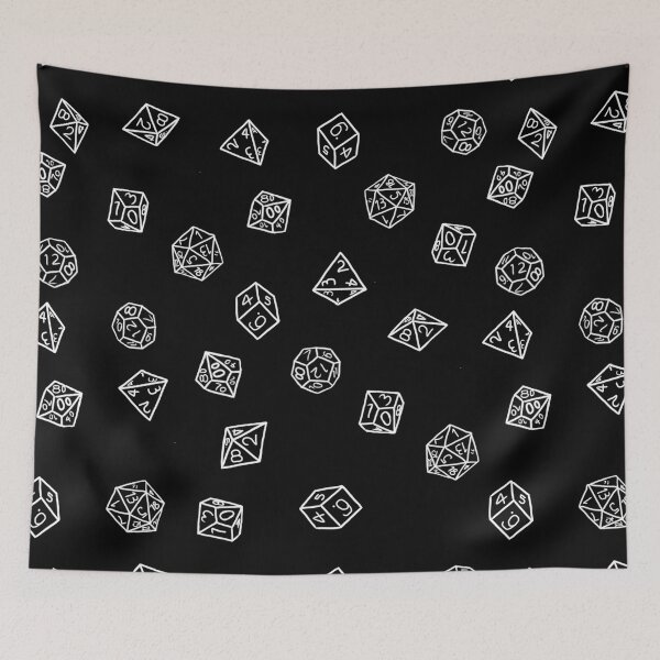Item preview, Dice Hoard (Black and White) designed and sold by TheDoughtyBlade.