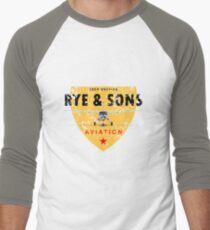 Rye & Sons (faded) Men's Baseball ¾ T-Shirt