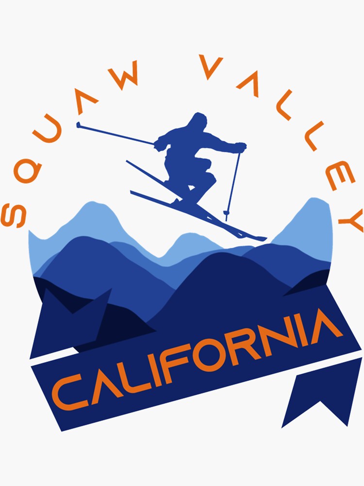 "Squaw Valley California, Tahoe, California USA, ski resort, Winter