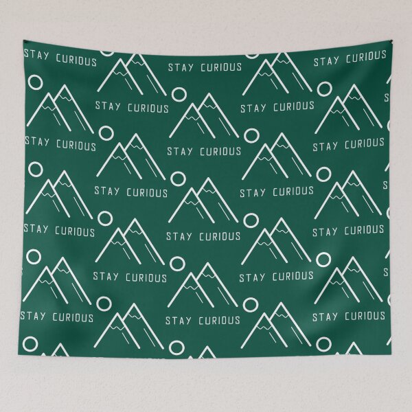 Item preview, Stay Curious   designed and sold by SiennaGemma.