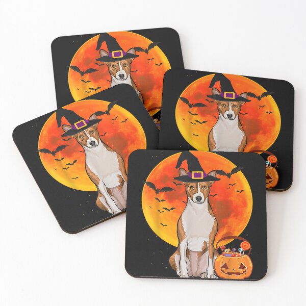 Item preview, Dog Halloween Basenji Jack O Lantern Pumpkin T-Shirt designed and sold by BlustRudeger.