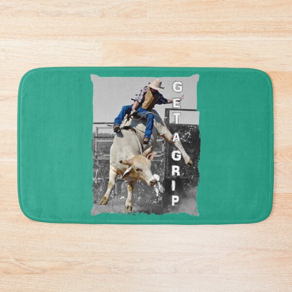 Item preview, GET A GRIP. BULL RIDING     designed and sold by shirtivestoredd.
