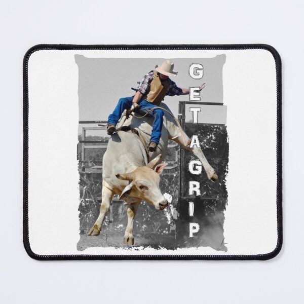 Item preview, GET A GRIP. BULL RIDING     designed and sold by shirtivestoredd.