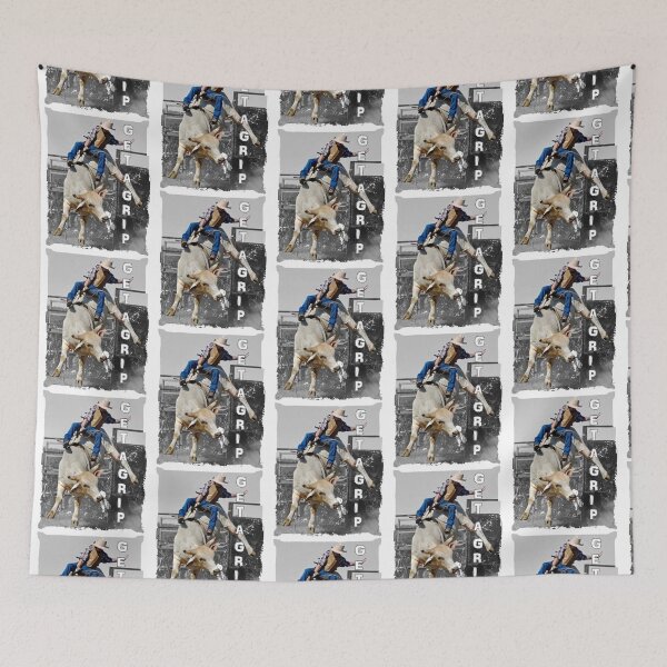 Item preview, GET A GRIP. BULL RIDING     designed and sold by shirtivestoredd.