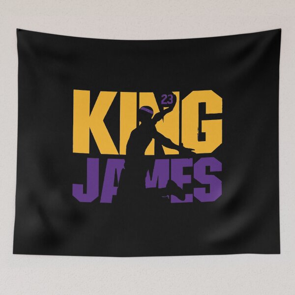 Item preview, King James Lakers Perfect Gift Fan designed and sold by Adrian-Powell.