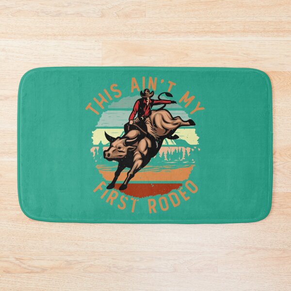 Item preview, This Ain_t My First Rodeo Cool Retro Bull Riding Rodeo Lover Bull Rider Country Vintage Western designed and sold by shirtivestoredd.