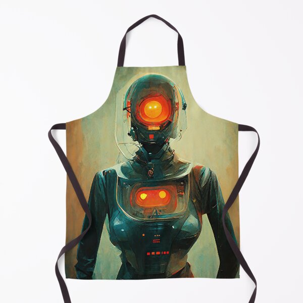 Item preview, Mrs Scifi Robot designed and sold by mrlongfield.
