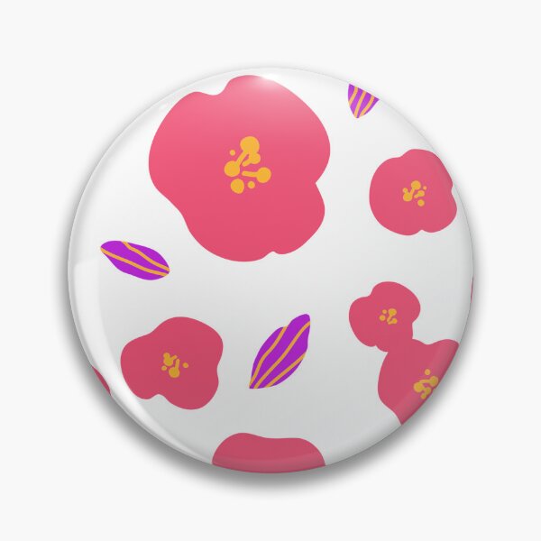 Item preview, Organic Pink Violet Flowers Leaves designed and sold by risingrocket.