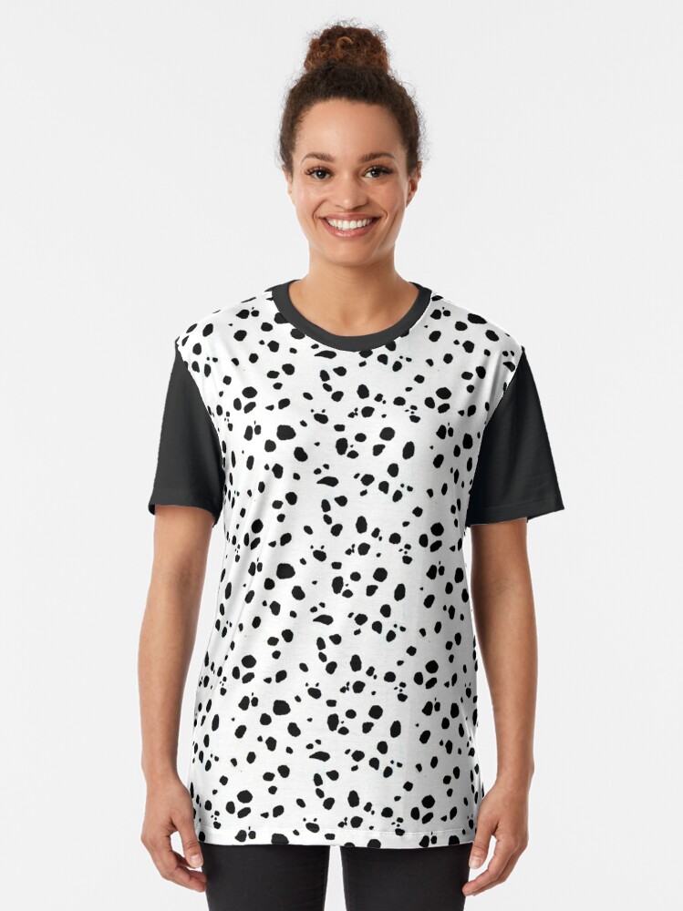 Cute Spots Dots Dalmatian Dog Print \