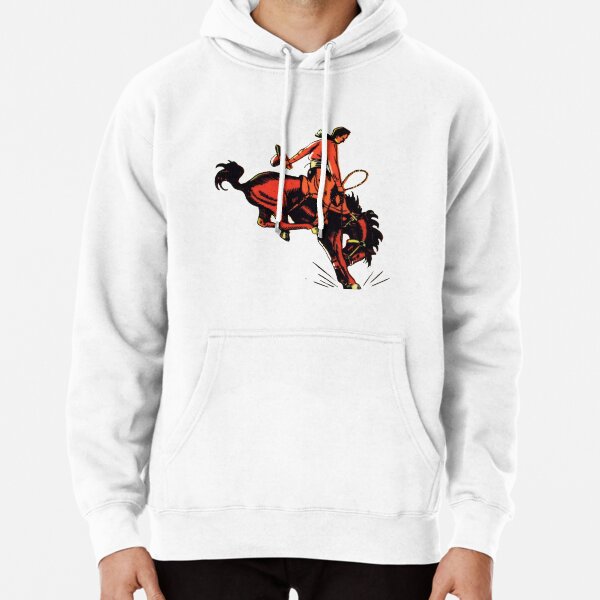 Vintage Rodeo Cowboy Rodeo Pullover Hoodie | Redbubble