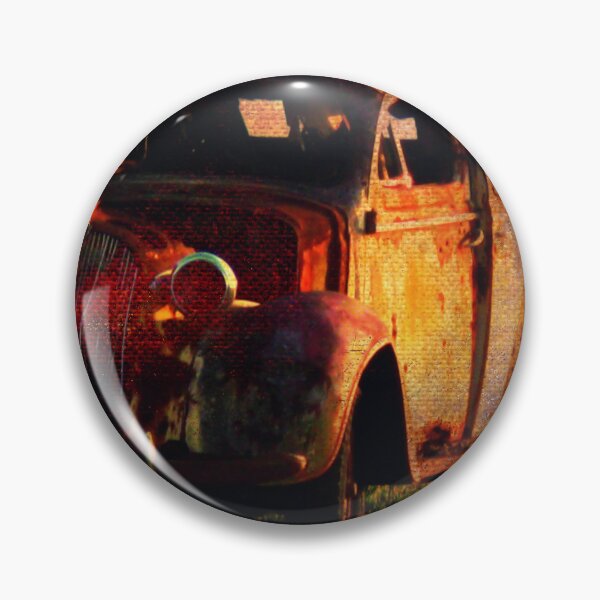 Item preview, Rusty Car - Textured designed and sold by Marilyn Harris.