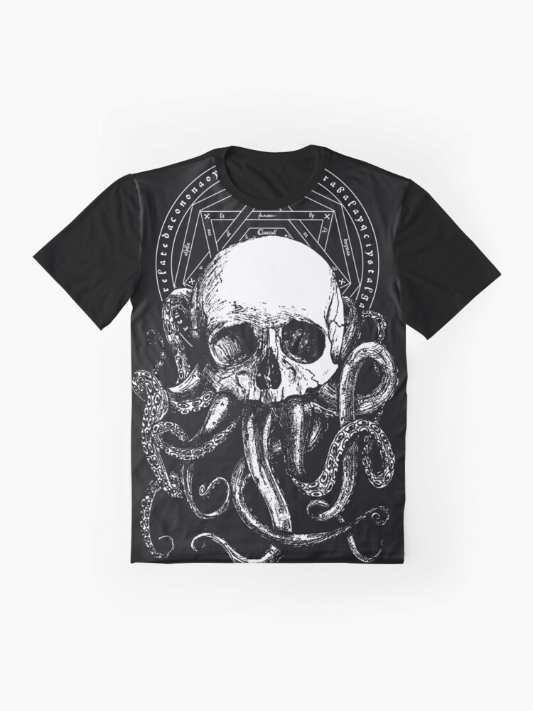 Alternate view of Pieces of Cthulhu Graphic T-Shirt