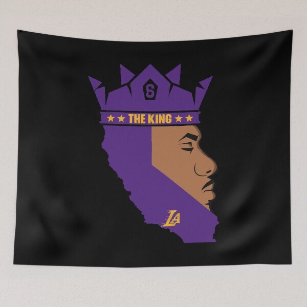 Item preview, James 6 The King Lakers Perfect Gift Fan designed and sold by Adrian-Powell.
