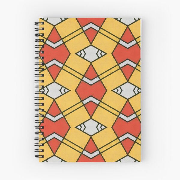 Item preview, Geometrical Yellow and Red Abstract Pattern designed and sold by theredsharp.