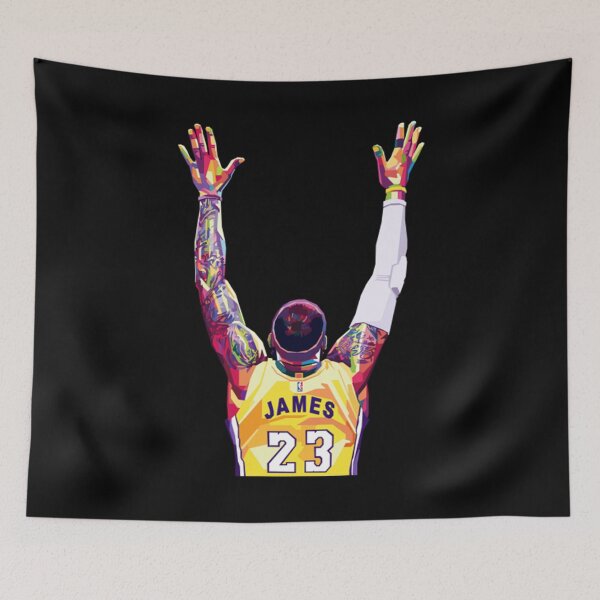 Item preview, James Colorful Pop Art Perfect Gift Fan designed and sold by Adrian-Powell.