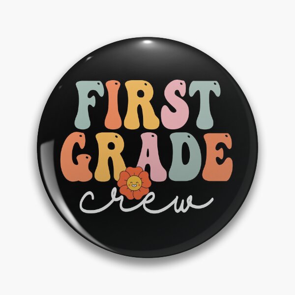 Item preview, First Grade Crew Retro Groovy Vintage First Day Of School designed and sold by colesabrina88.