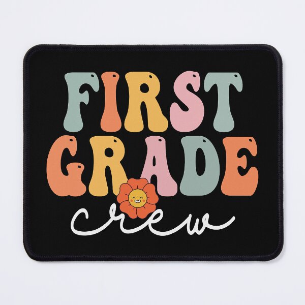 Item preview, First Grade Crew Retro Groovy Vintage First Day Of School designed and sold by colesabrina88.