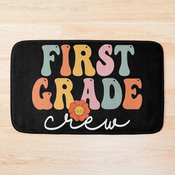 Item preview, First Grade Crew Retro Groovy Vintage First Day Of School designed and sold by colesabrina88.