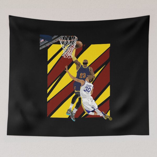 Item preview, 23 James Dunk sobre el ventilador de regalo de Stephen Curry designed and sold by Adrian-Powell.