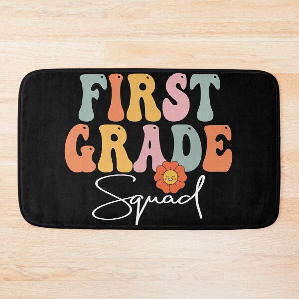 Item preview, First Grade Squad Retro Groovy Vintage First Day Of School designed and sold by colesabrina88.