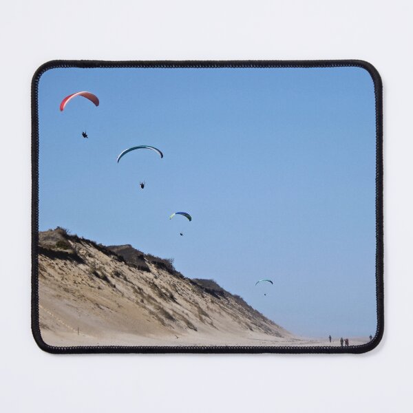 Item preview, Kiteboarders flying over the beach designed and sold by CapeCodWave.