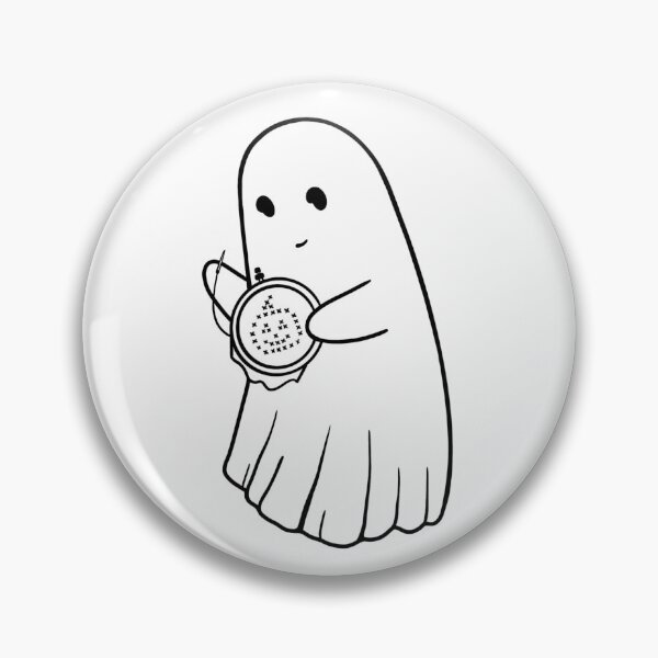 Item preview, Cross stitch ghost designed and sold by charlieroses.